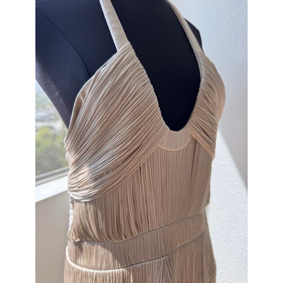Jonathan Simkhai Baldwin Draped Fringe Maxi Dress - Picture 16 of 16